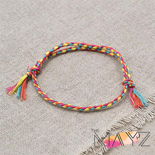 Charm Woven Rope String Bracelet - The MAYZ
