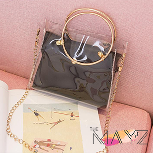 Luxury Handbag Bucket Transparent - The MAYZ