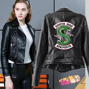 PU Leather Jacket Winter Short Jacket - The MAYZ