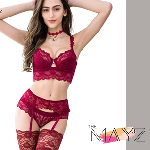 Sexy lace push up bra sets 5Pcs - The MAYZ