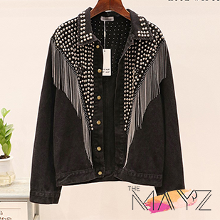 Autumn Streetwear Denim Jacket Women - The MAYZ