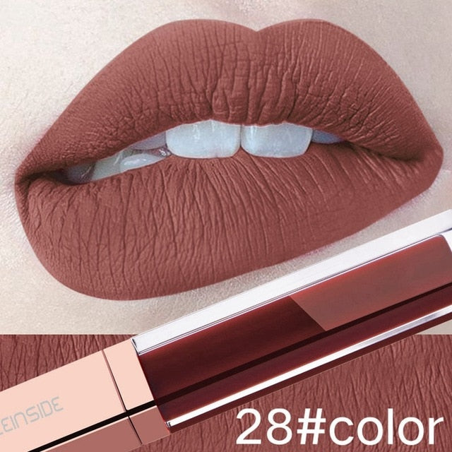 24 Color Make Up Liquid Lipstick Waterproof Mate - The MAYZ