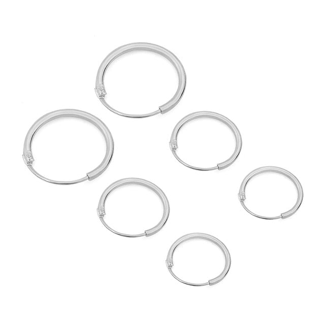3 Pair/Set Circle Smal Earring - The MAYZ