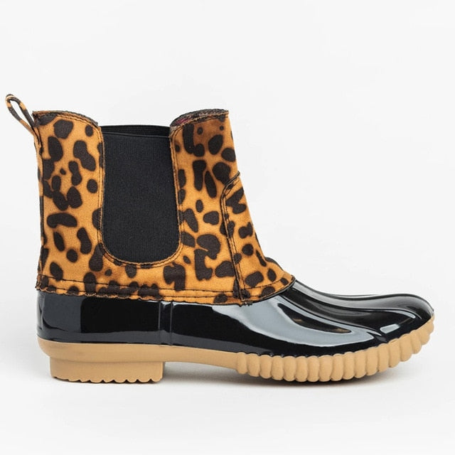 Leopard ankle boots - The MAYZ