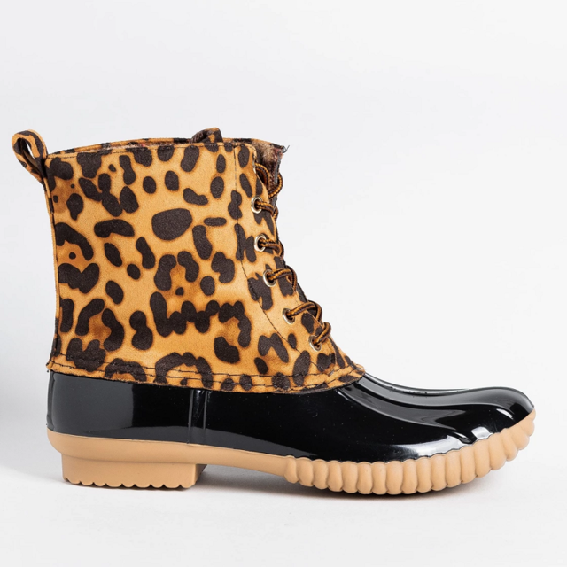 Leopard ankle boots - The MAYZ
