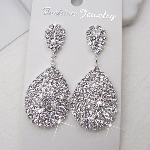 1Pair Metal Earring Shining - The MAYZ