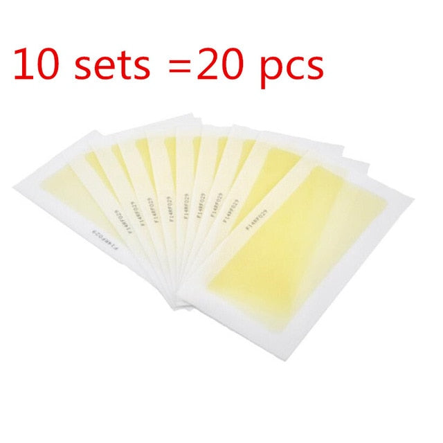 100pcs Removal Nonwoven Body Cloth Hair Remove Wax Paper - The MAYZ