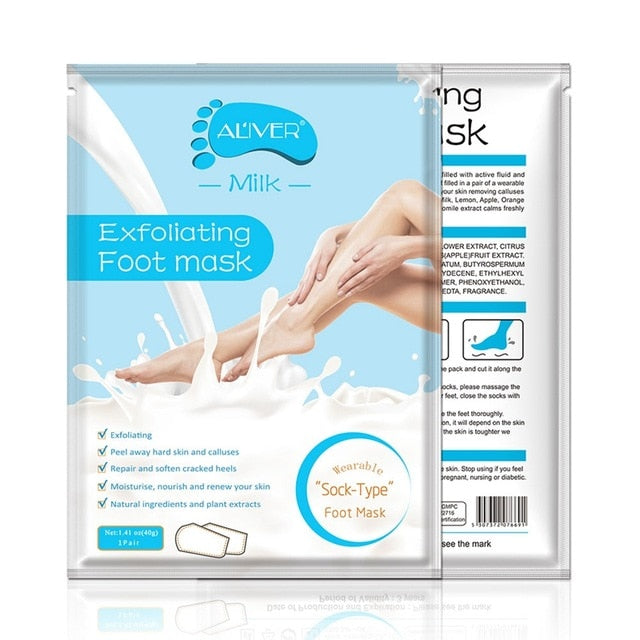 Foot Mask Socks For Pedicure And Dead Skin Removal - The MAYZ