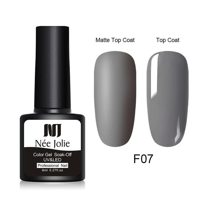 8ml Color Gel Polish Matte - The MAYZ
