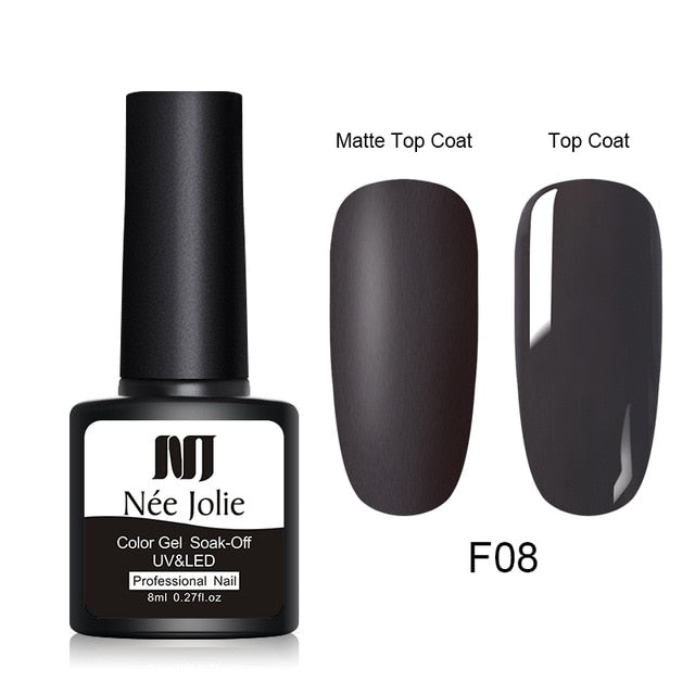 8ml Color Gel Polish Matte - The MAYZ