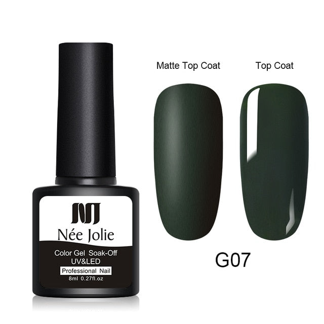 8ml Color Gel Polish Matte - The MAYZ