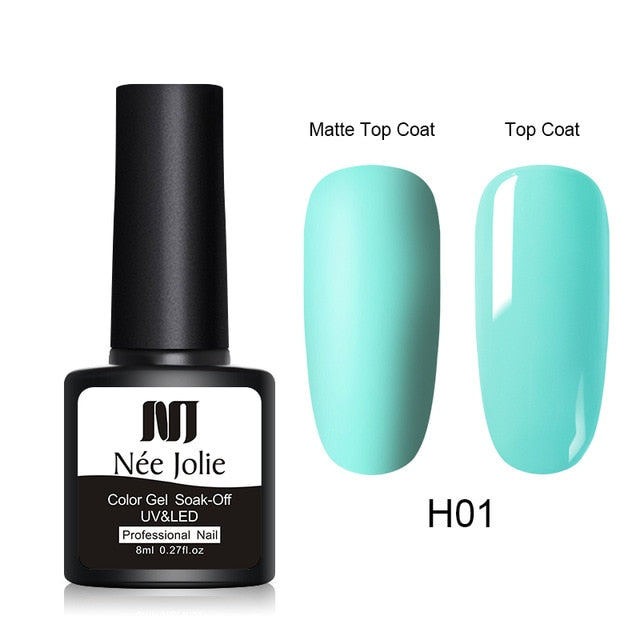 8ml Color Gel Polish Matte - The MAYZ