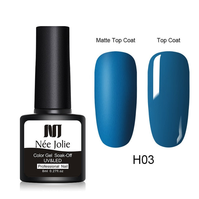 8ml Color Gel Polish Matte - The MAYZ