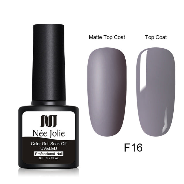 8ml Color Gel Polish Matte - The MAYZ