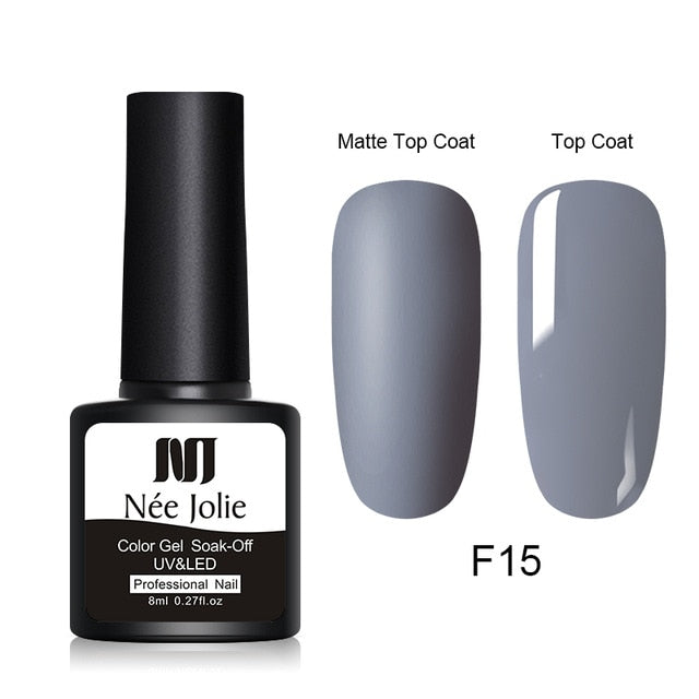 8ml Color Gel Polish Matte - The MAYZ
