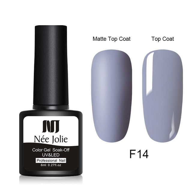 8ml Color Gel Polish Matte - The MAYZ