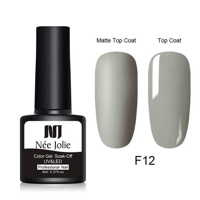 8ml Color Gel Polish Matte - The MAYZ