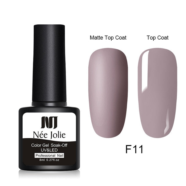 8ml Color Gel Polish Matte - The MAYZ