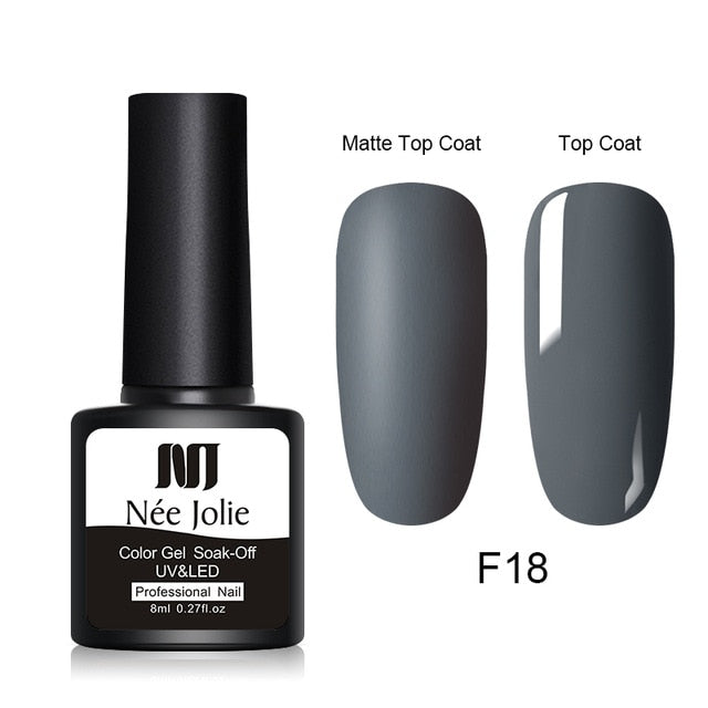 8ml Color Gel Polish Matte - The MAYZ