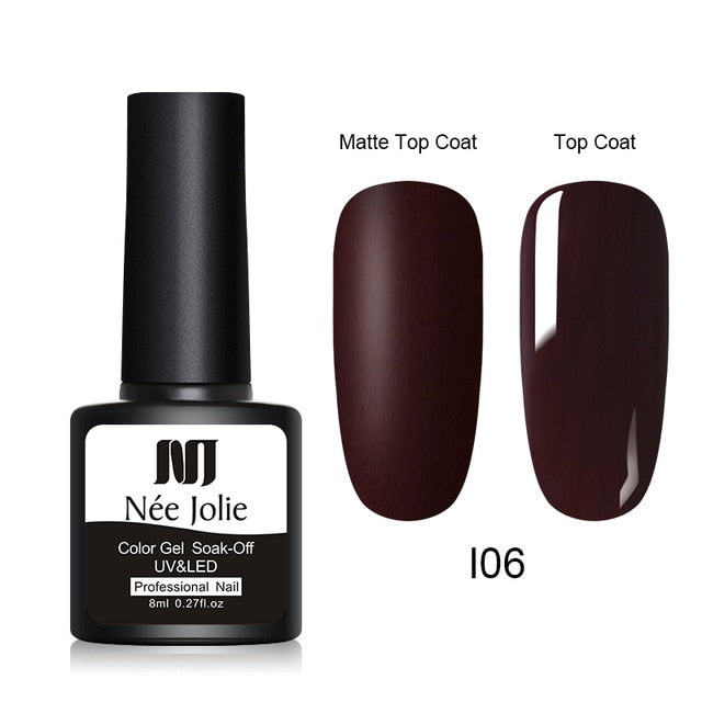8ml Color Gel Polish Matte - The MAYZ
