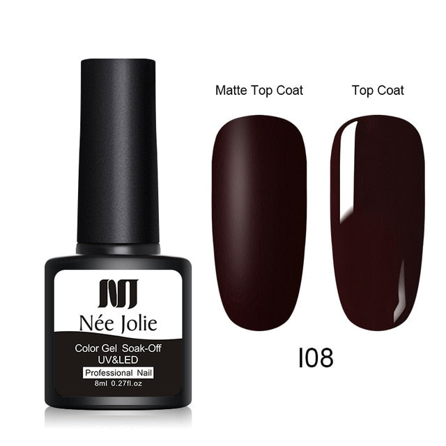 8ml Color Gel Polish Matte - The MAYZ