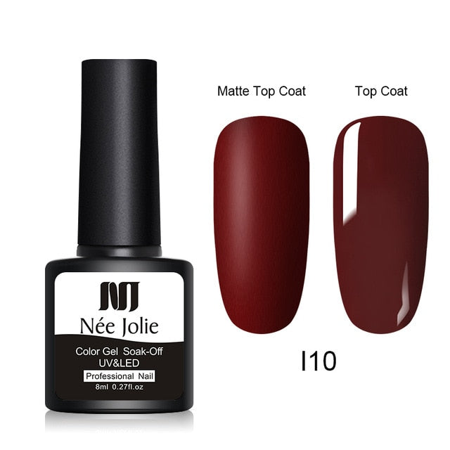 8ml Color Gel Polish Matte - The MAYZ