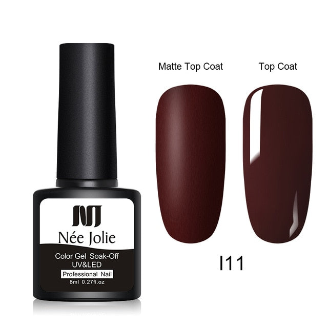 8ml Color Gel Polish Matte - The MAYZ