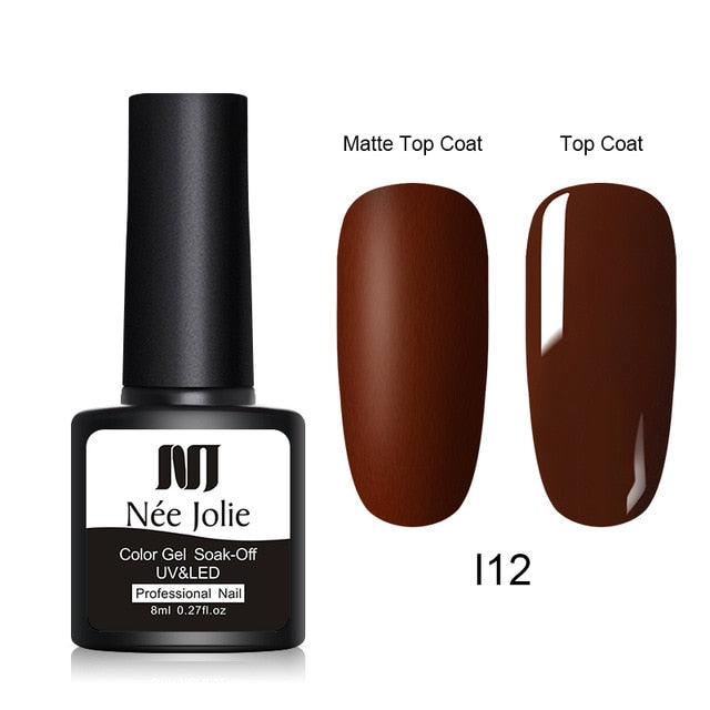 8ml Color Gel Polish Matte - The MAYZ
