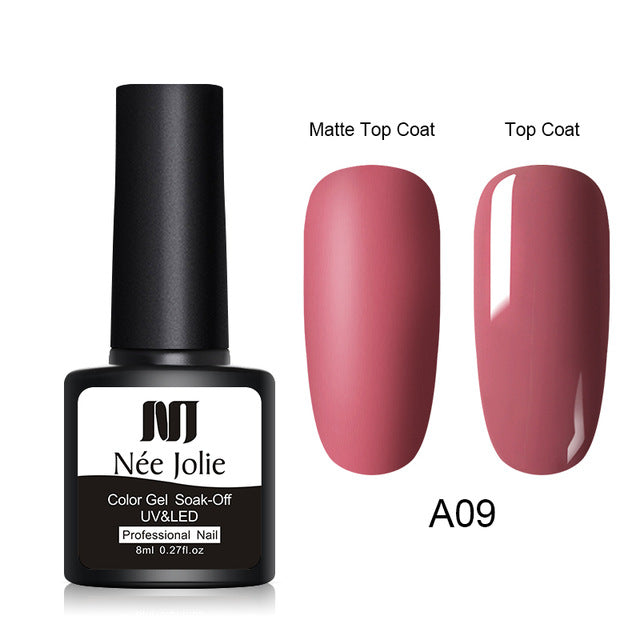 8ml Color Gel Polish Matte - The MAYZ