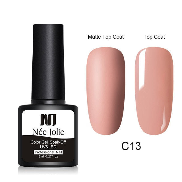 8ml Color Gel Polish Matte - The MAYZ