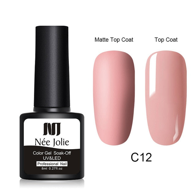 8ml Color Gel Polish Matte - The MAYZ