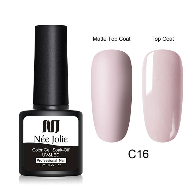 8ml Color Gel Polish Matte - The MAYZ