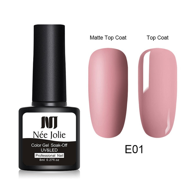8ml Color Gel Polish Matte - The MAYZ