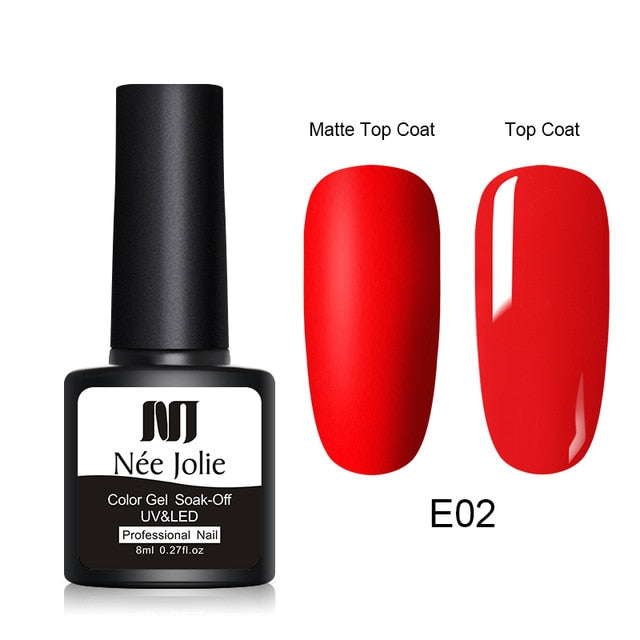 8ml Color Gel Polish Matte - The MAYZ