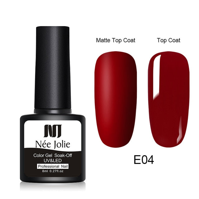 8ml Color Gel Polish Matte - The MAYZ