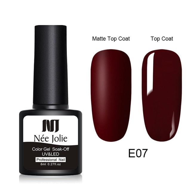 8ml Color Gel Polish Matte - The MAYZ