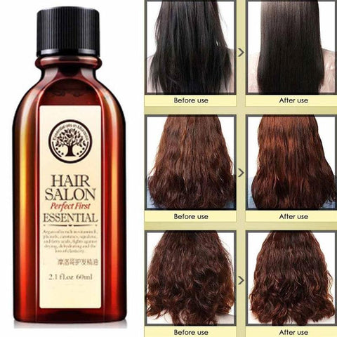 Morocco Essential Oil Argan Repair Dry Damage Hair - The MAYZ