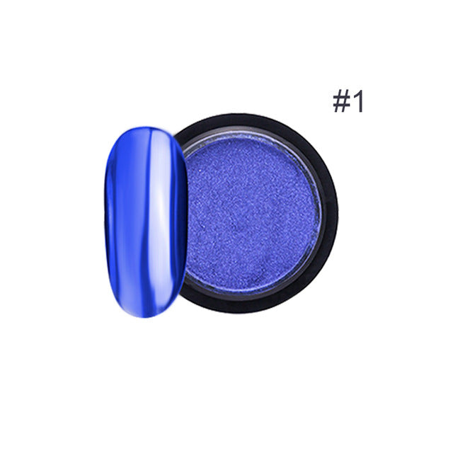 0.2g/Box Chameleon Mirror Laser Nail Glitter Powders - The MAYZ
