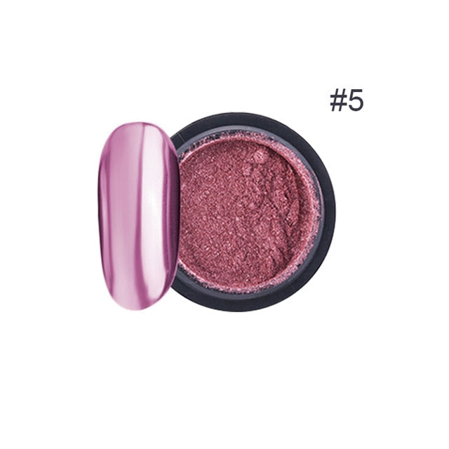 0.2g/Box Chameleon Mirror Laser Nail Glitter Powders - The MAYZ