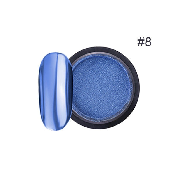 0.2g/Box Chameleon Mirror Laser Nail Glitter Powders - The MAYZ