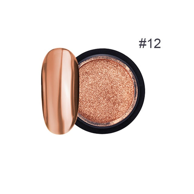 0.2g/Box Chameleon Mirror Laser Nail Glitter Powders - The MAYZ