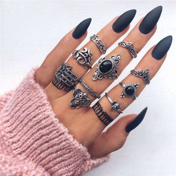 15 Pcs/set Women Fashion Rings - The MAYZ