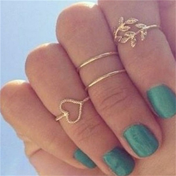 15 Pcs/set Women Fashion Rings - The MAYZ