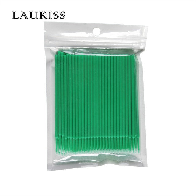 100pcs/lot Micro Brushes Eyelash Extension - The MAYZ