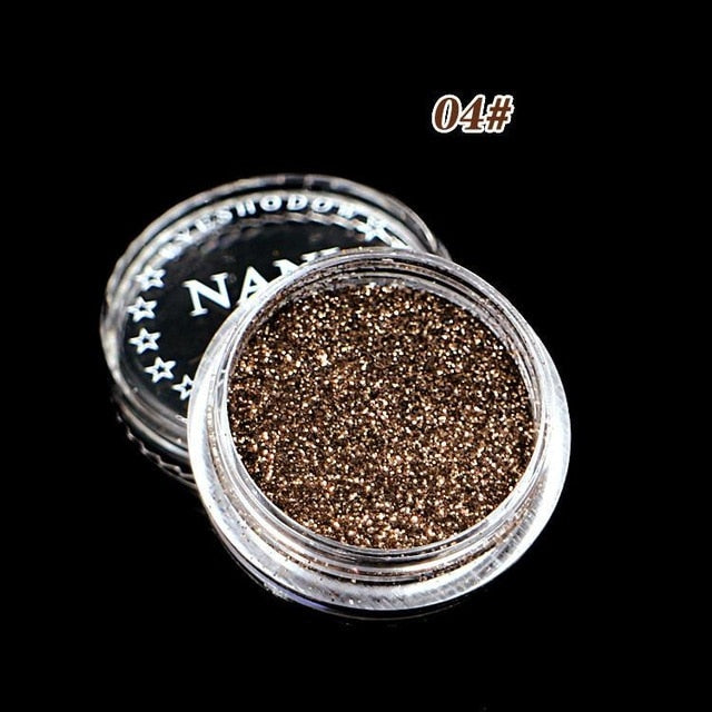 24 Colors Glitter Eyes Lip Face Makeup Shimmer - The MAYZ