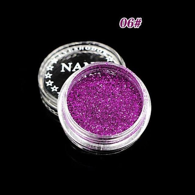 24 Colors Glitter Eyes Lip Face Makeup Shimmer - The MAYZ