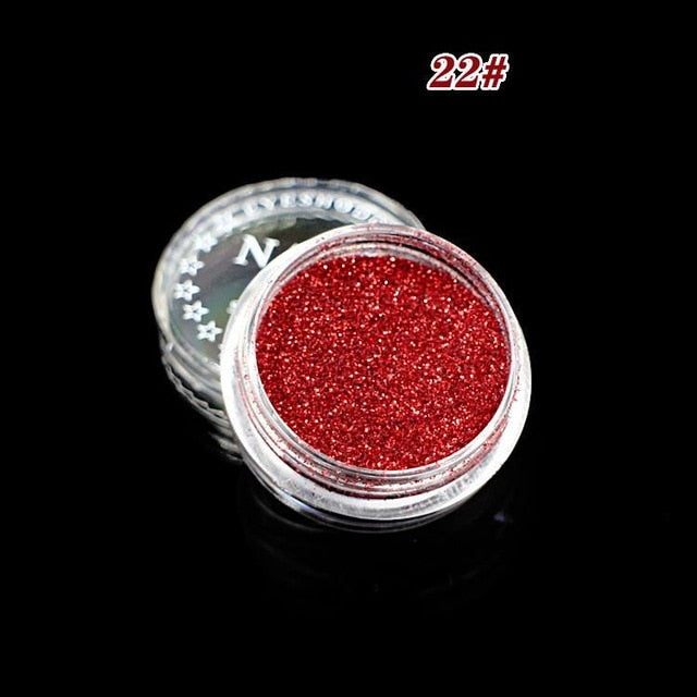 24 Colors Glitter Eyes Lip Face Makeup Shimmer - The MAYZ
