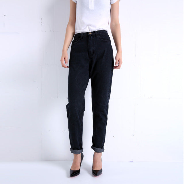 Pants Vintage High Waist Jeans - The MAYZ