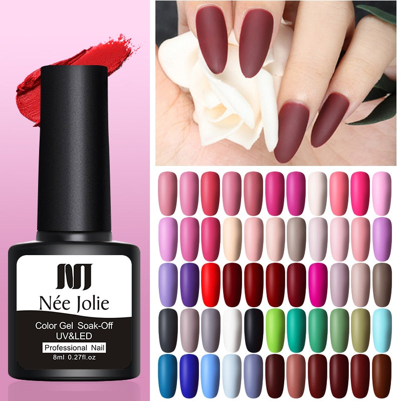 8ml Color Gel Polish Matte - The MAYZ
