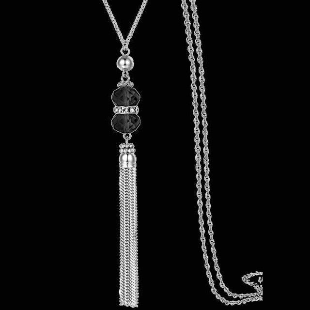 1 Pcs Woman Acrylic Geometric Beads Long - The MAYZ